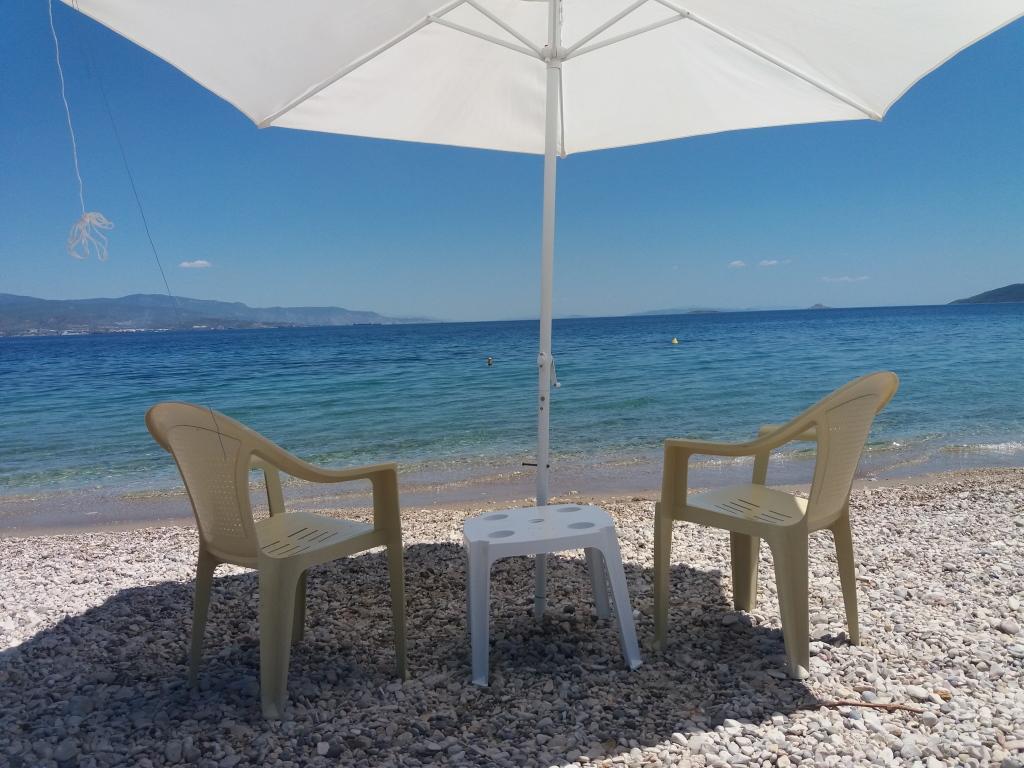 Villa Per Mare Loutra Oraias Elenis Esterno foto