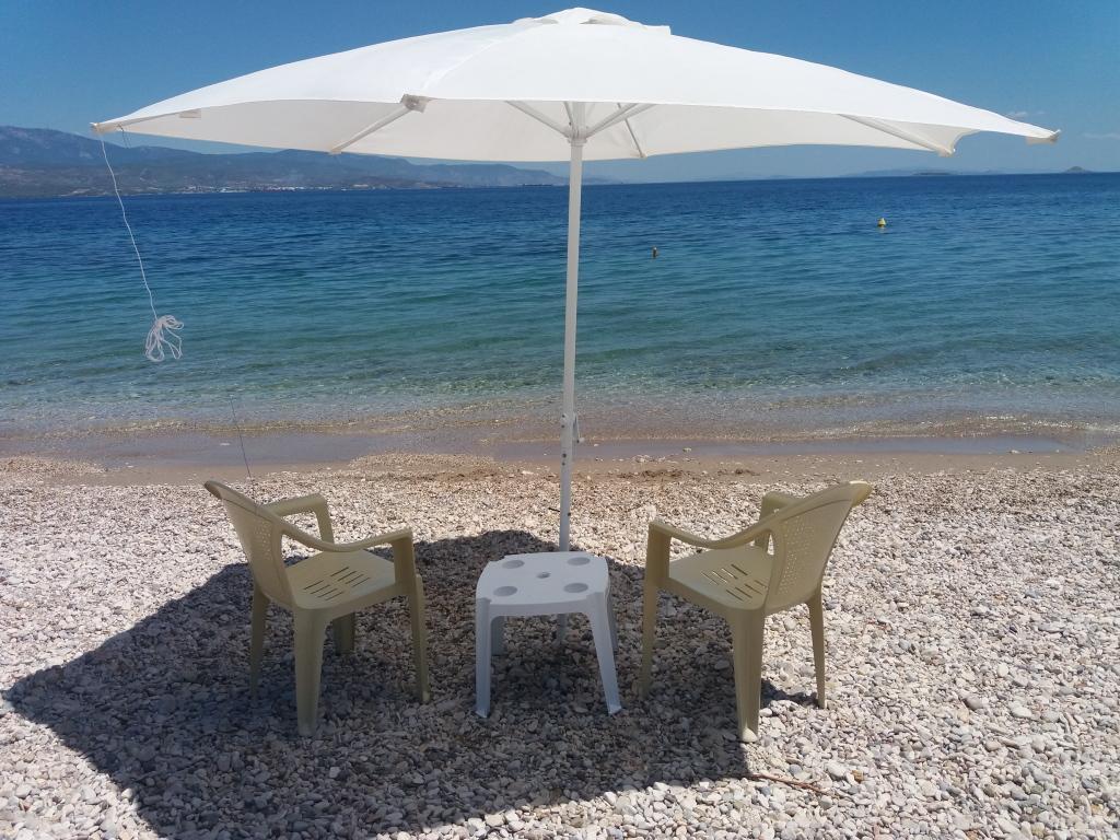 Villa Per Mare Loutra Oraias Elenis Esterno foto